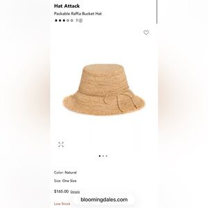 Hat Attack Natural Raffia Sun Hat